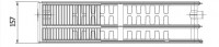 KORADO RADIK radiátor 33 2180 Plan Klasik 33020180-50P0010
